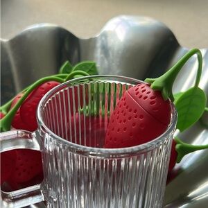 Strawberry Tea Infuser Set